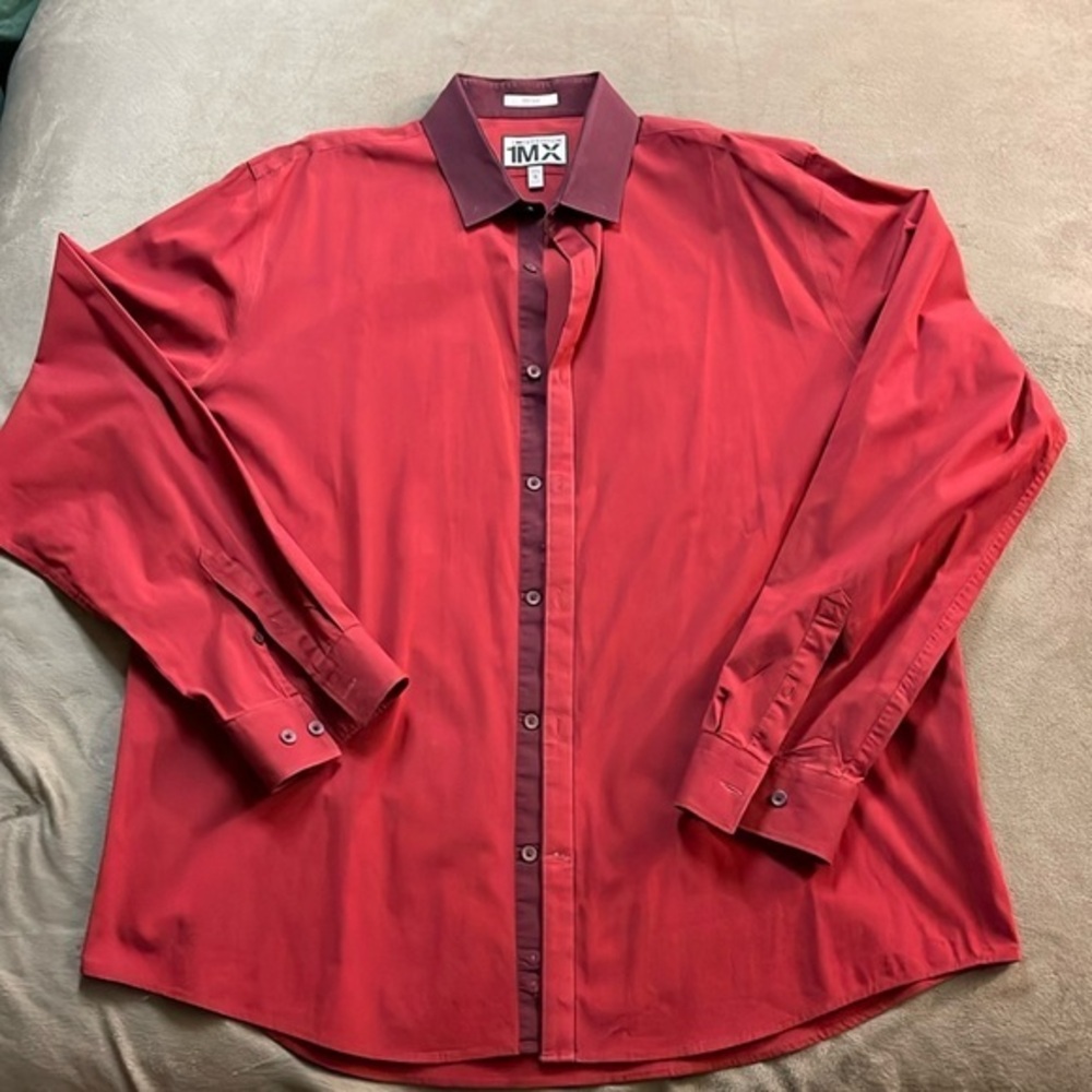 Express men’s long sleeve button up dress shirt